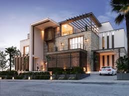 50 Stunning Modern Home Exterior Designs That Have Awesome Facades Modern Villa Design Modern House Facades Luxury Exterior