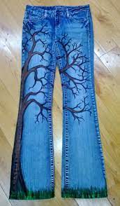 Check out our painted jeans selection for the very best in unique or custom, handmade pieces from our jeans shops. 46 Painted Jeans Ideas Painted Jeans Painted Clothes Diy Clothes