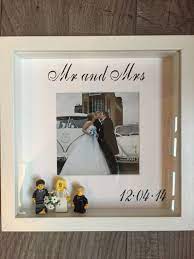 Personalised Lego Wedding Gift Lego Wedding Wedding Frames Anniversary Diy