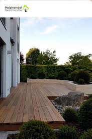 Holzterrasse Aus Ipe Holzterrasse Terrassendielen Hinterhof Designs