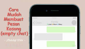 Cara Membuat Blank Text Teks Kosong Bisa Dipakai Chat Wa Sampai Status Fb Kosong Mahdaf Webs