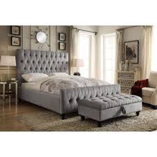 Costco Wholesale Grey Upholstered Bed Upholstered Beds Luxurious Bedrooms