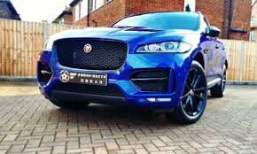 Chrome delete provides sleek customization for any vehicle. Jaguar F Pace Chrome Delete Wrap Smith Black Gloss