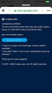 That credit will be in the cryptocurrency of. Yeah Right Joined A Group On Fb Called Crypto Com Cro Visa Card Investors And Got This The Link Opens A Fake Login Page On The Exchange Crypto Com