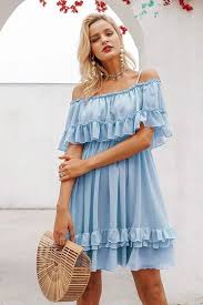 Pastel Ruffle Chiffon Mini Dress In 2020 Chiffon Summer Dress Chiffon Mini Dress Chiffon Ruffle Dress