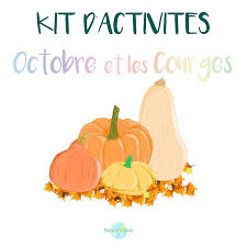 Kit Activites Fruits Et Legumes Octobre Et Les Courges Courge Activites Automne Maternelle Creations D Automne