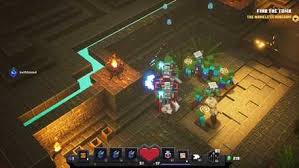 00:00 enter the crypt1:33 chest in the middle of the puzzle is . Desert Temple Mission Walkthrough Guide Desert Temple Secrets Minecraft Dungeons Game8