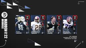How many legends are in madden 25 and can i put them on current team rosters? Madden Nfl 22 Mobile Concept R Maddenmobileforums