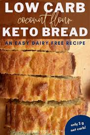 Start with less and add more if the dough is too moist. Keto Coconut Flour Bread Primal Edge Health