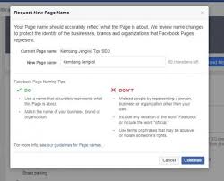 Izinkan kami kongsi cara tukar nama kereta seperti di bawah. Trik Mengganti Nama Page Facebook Yang Tidak Bisa Diganti 100