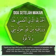 Posted by ahmad at 12:41 am. Status Hadith Doa Makan Mso