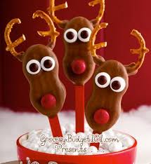 Then, place cookies into a tin or plastic container with wax paper between each layer. Reindeer Cookie Pops Christmas Cookies Holiday Cookie Recipes