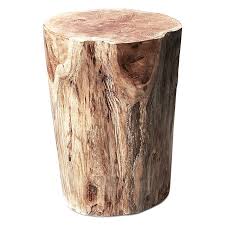 Inartisan Hadi Tree Stump Stool Muebles