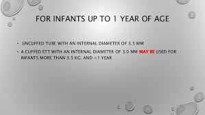 Endotracheal Tube For Children