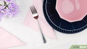 (2) fortessa grand city ice cream spoon. 11 Ways To Set Silverware Wikihow