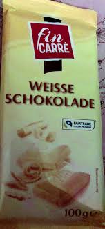 Weisse Schokolode Fin Carre 100 G