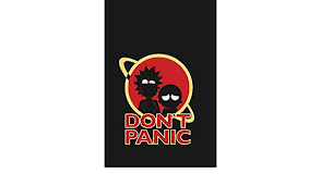 Don T Panic Rick And Morty Journal Notebook For Students To Write In Birthday Present For Boyfriend Special Journal For Series Fan 100 Lined Pages 6x9 Movie Notebooks Movienotebooks 9781725930988 Amazon Com Books