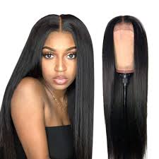 Human hair hair lace front wigs is the best choice for you to update your look with less money. Amazon Com Isee Hair Brazilian Straight Virgin Human Hair Lace Front Wigs Glueless Straight Wigs Pre Plucked With Baby Hair Natural Hairline For Black Women Natural Color 8 Inch Beauty