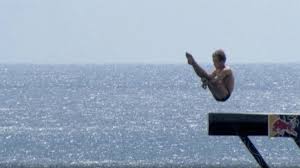 The red bull cliff diving world series, established in 2009 and created by red bull, is an annual international series of cliff diving events in which a limited number of competitors determine the cliff diving world series winner. Red Bull Cliff Diving Dangertv