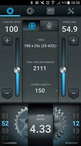 cycling app of the week bike gear calculator road cc