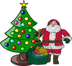 Christmas Tree Star Clip Art Christmas Tree With Santa Claus Clip Art Vector Clip Art Online Christmas Tree Clipart Christmas Tree Star Xmas Tree
