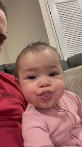 Dad with Baby Fart Exercises