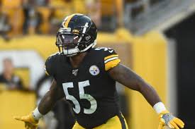 devin bush not a starter on steelers first depth chart of