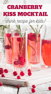 Red Kiss Mocktail Mocktails Mocktail Recipe Mocktails For Kids