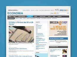 Numero telefono, indirizzo e mappa. Giornale Di Brescia Web Wenceslau News Design