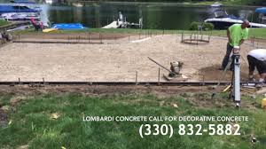Offering concrete services such as driveways, decorative, block/brick and more. Custom Patios Decorative Concrete Lombardi Concrete Inc
