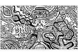 Psychedelic coloring pages for adults. Pin On Drawings