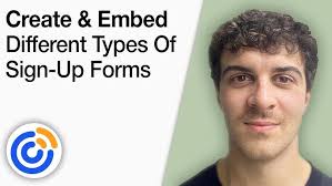 How to Create and Embed Different Types of Sign Up Forms