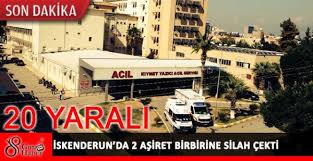 Iskenderun Da 2 Asiret Birbirine Silah Cekti 20 Yarali Gundem Hatay