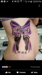 Tiny footprints, etched on the wrist, look cute and remind you of the little angel in your life. Baby Feet Tattoo Ideas