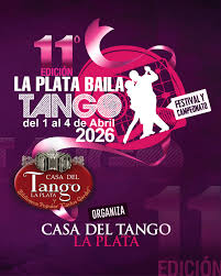 🎉 ¡La Plata Baila Tango 2026! 🎉 🗓️ Del 1 al 4 de abril 📍 Pasaje Dardo  Rocha Se viene la 11ª edición del festival autogestivo más querido por los  milongueros de