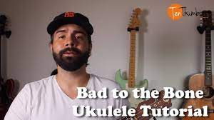 The 80s Ukulele Tutorial Youtube Ukulele Tutorial Ukulele Bad To The Bone