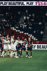 Classico du championnat de france. Psg Om Play Beautiful Troll Football