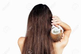 Layered haircuts and hairstyles are timeless and classic looks that never go out of fashion. Sexy Nude Indian Woman Applying Coconut Oil From The Bottle And Stock Photo Picture And Royalty Free Image Image 131067285