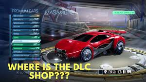 Rocket League Where Are The Dlc Cars Dlc Shop Youtube