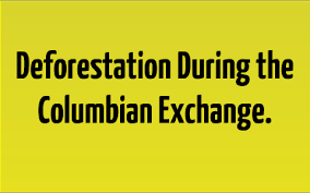 Columbian Exchange Deforestation By D H On Prezi