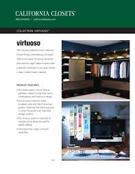We did not find results for: Collection Virtuoso California Closets