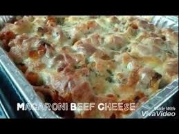 This cheesy pasta dish is an italian favourite. Resepi Mudah Macaroni Beef Cheese Youtube