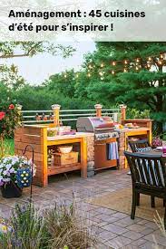 Amenagement 45 Cuisines D Ete Pour S Inspirer Diy Outdoor Kitchen Outdoor Kitchen Design Backyard Kitchen