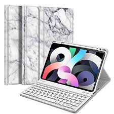 Fintie Keyboard Case For Ipad Air 4 10 9 Inch 2020 Built In Pencil Holder Soft Tpu Back Cover With Magn Keyboard Case Bluetooth Keyboard Ipad Keyboard Case