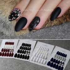(beginner must haves!!!) | alannajayy. Stiletto Matte Black Glitter False Nails Crystal Full Sets Salon Design Blue Fake Nails Red Customizable Logo Almond Nails White False Nails Aliexpress