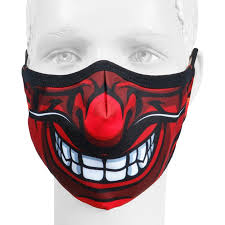 Dazwischen befindet sich außerdem noch ein filtervlies. Gesichtsmaske Motiv Teufel Mund Nase Maske 9 00