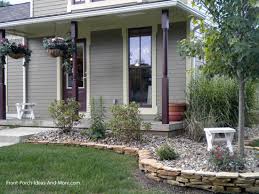 Paint the garage door the same as the gable and paint the front door and shutters a bright color like and. Porch Columns Design Options For Curb Appeal And More