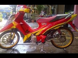 Foto modifikasi r15 warna merah hitam putih biru. Modifikasi Motor Supra X 125 Warna Merah Hitam Arena Modifikasi