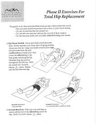 Image Result For Posterior Total Hip Replacement Exercises Hip Replacement Total Hip Replacement Hip Replacement Exercises