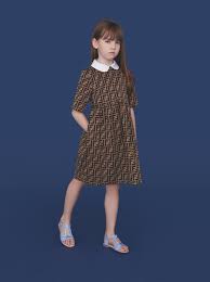 Fendi Kids Spring Summer 2019 Collection Kids Dress Stylish Kids Outfits Kids Outfits